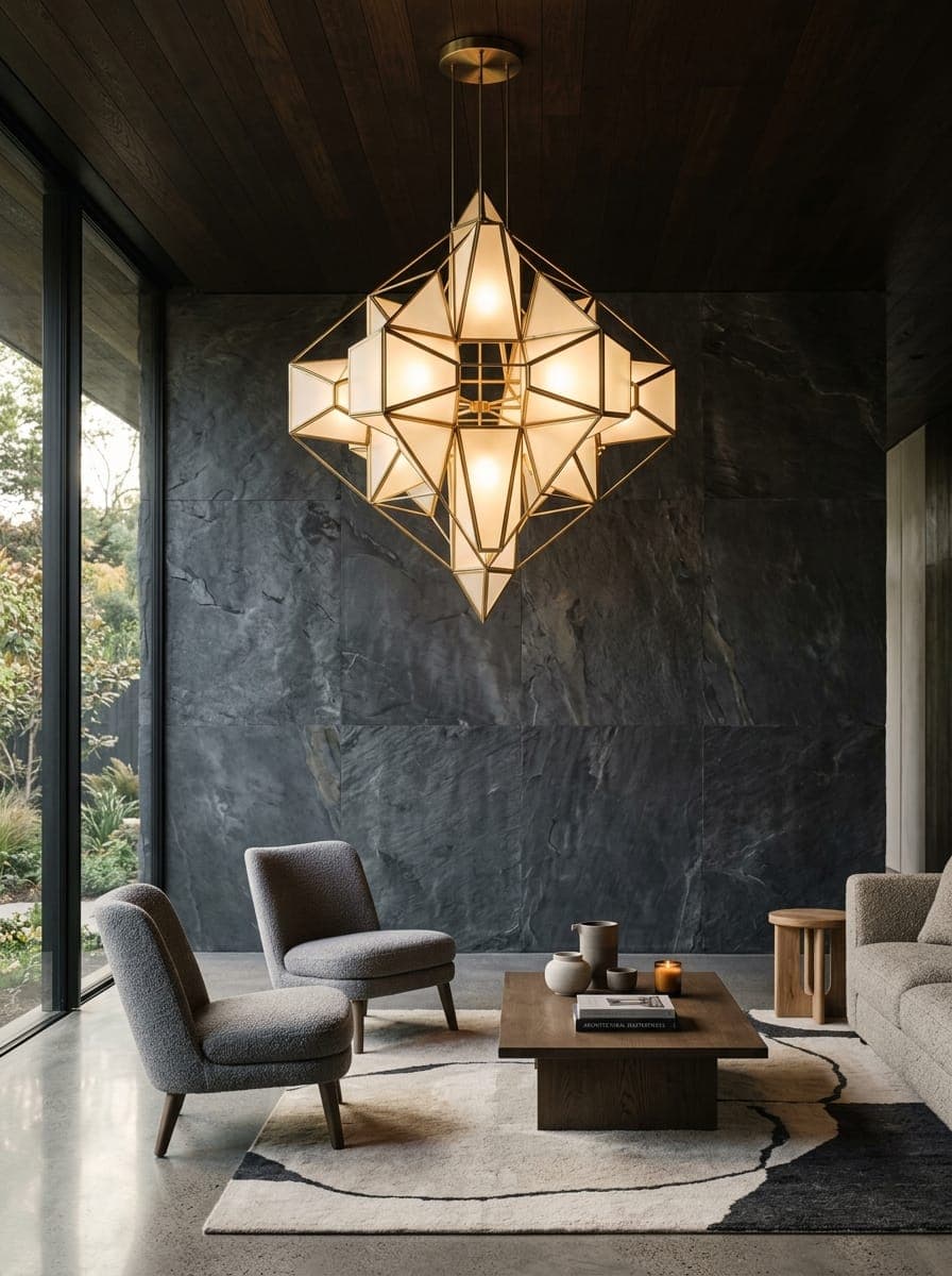 Solstice Geometric Chandelier