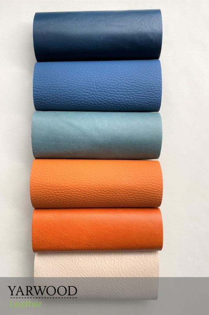 Full-grain leather rolls